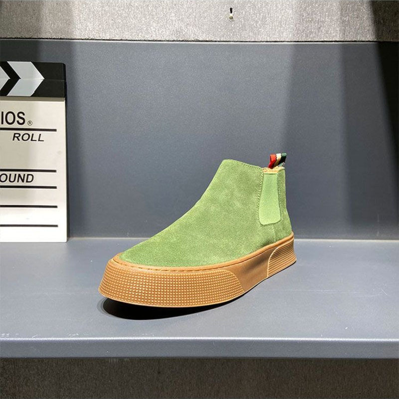 Street Fashion Korean - 2026 Autumn Winter Men Chelsea Boots