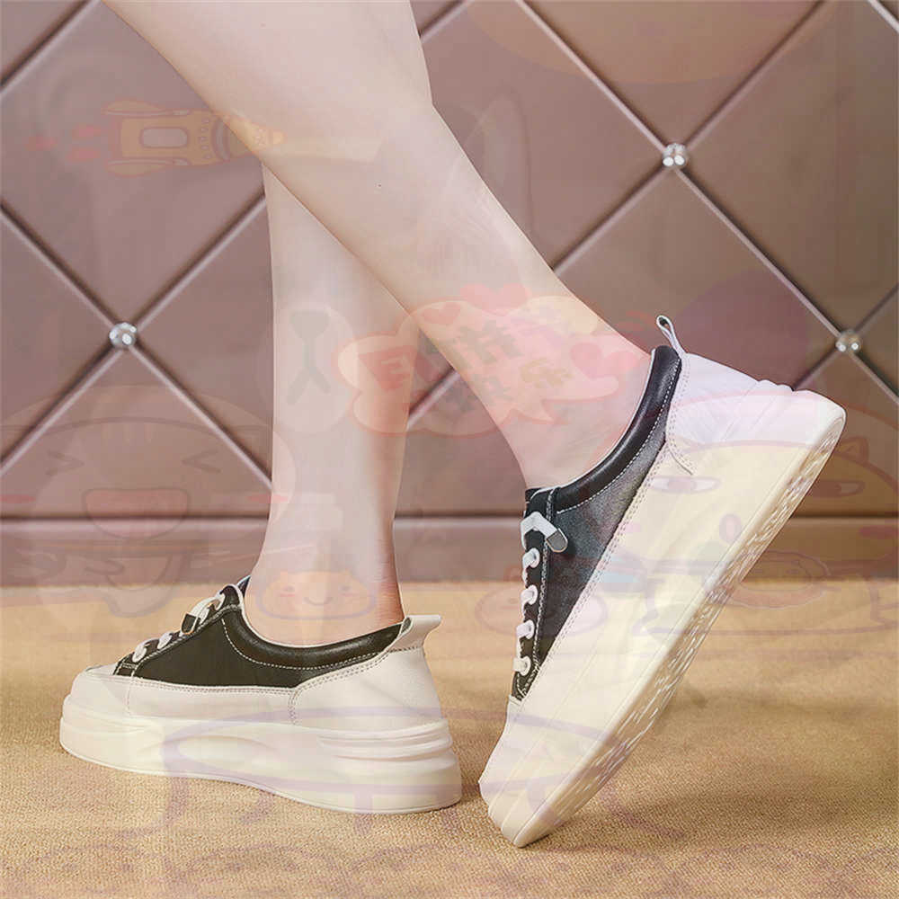 Lace-up Chunky Loafers Woman S - Street Fashion Vietnam 评论和价格