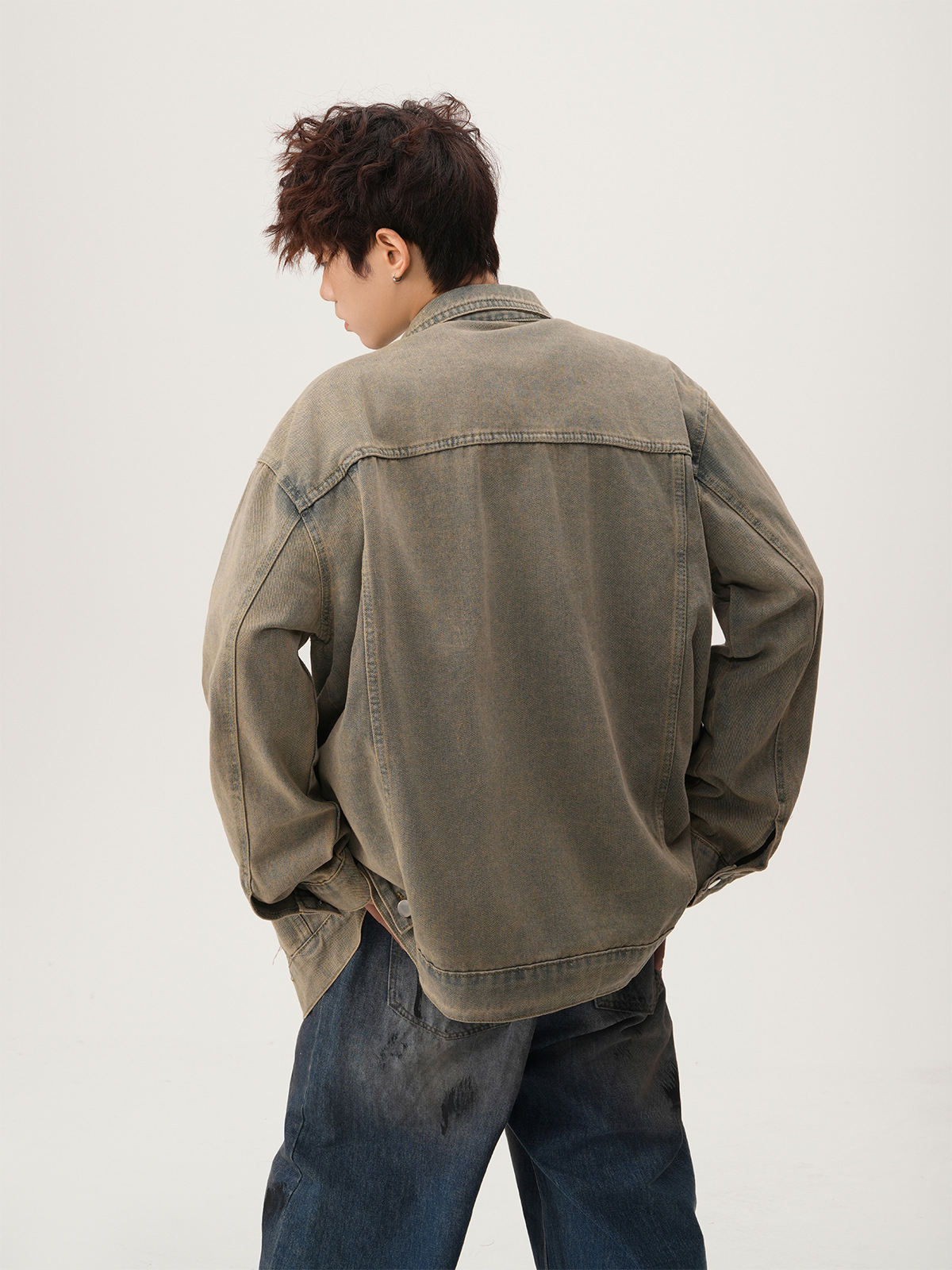 American High Street Ripped De - Street Fashion Jacket 评论和价格