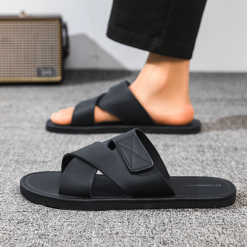 Men's Slippers 2026 New Summer - Street Fashion Korean 评论和价格