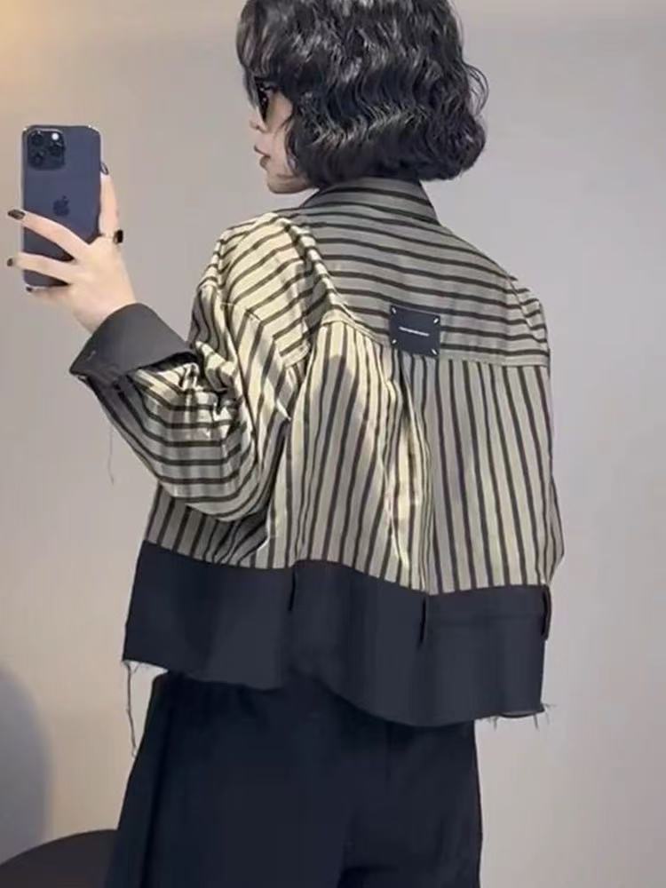 Retro Design Short Jackets Shi - Street Fashion Korea 评论和价格
