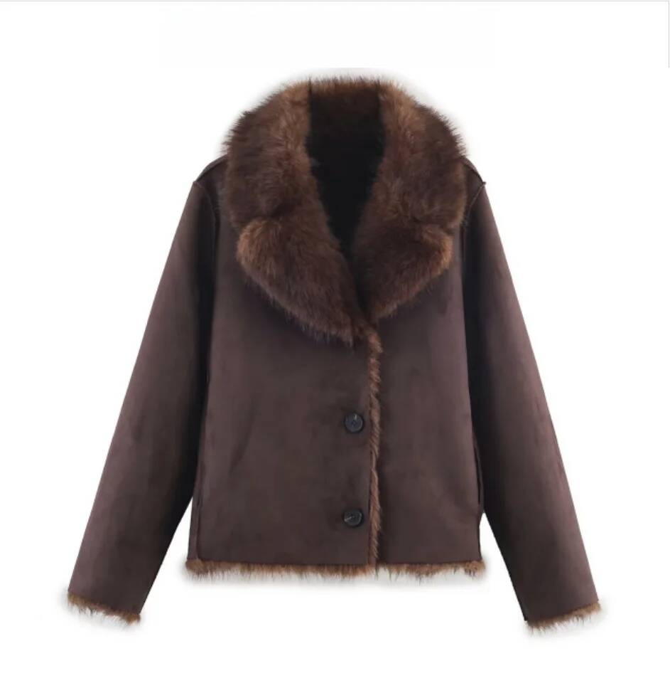 Double-Sided Artificial Fur Ef - Street Fashion Taiwan 评论和价格