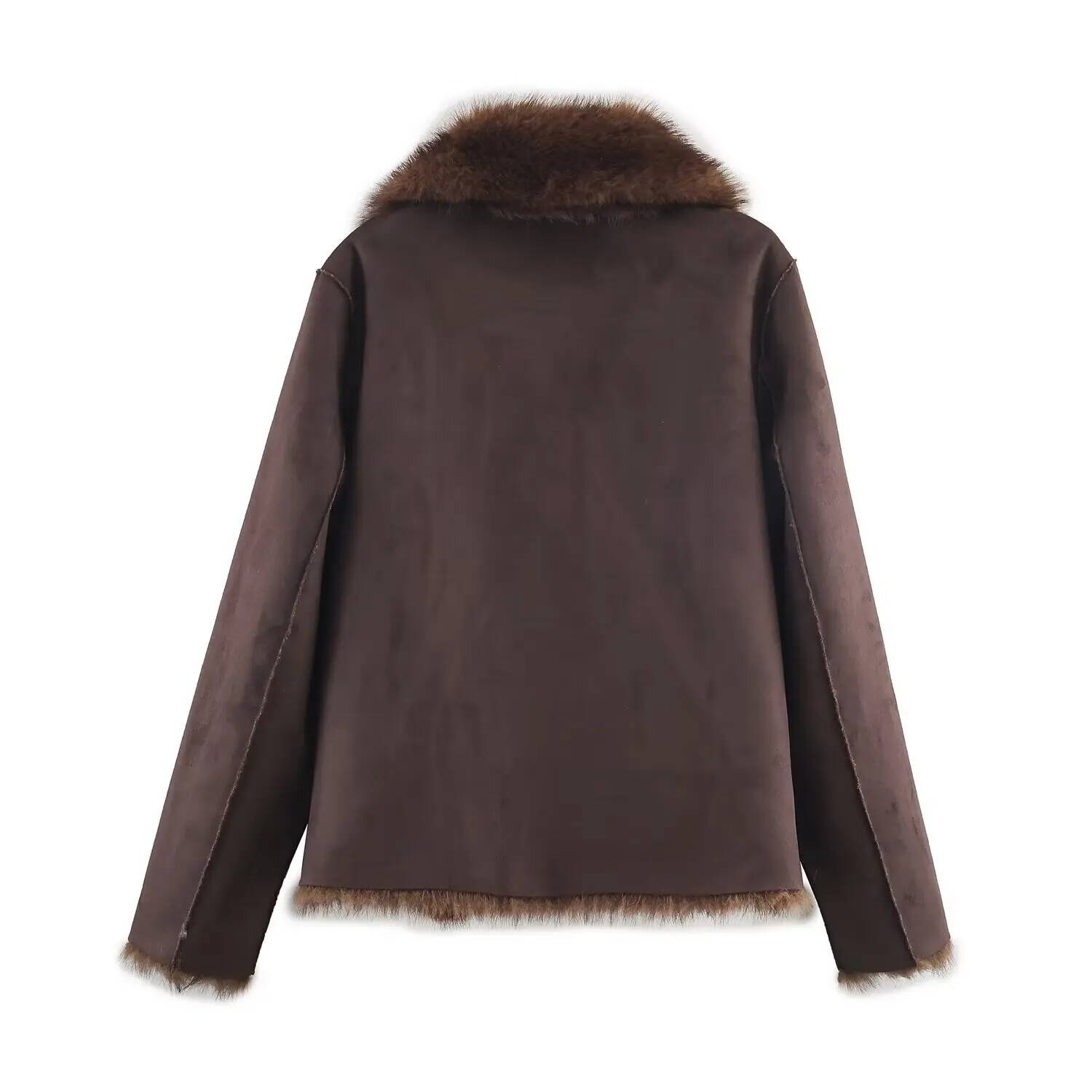 Double-Sided Artificial Fur Ef - Street Fashion Taiwan 评论和价格
