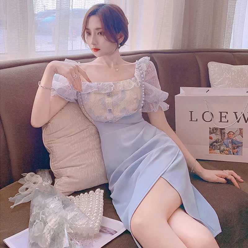 2 Pieces Sets for Women Lace D - Street Fashion Korean 评论和价格