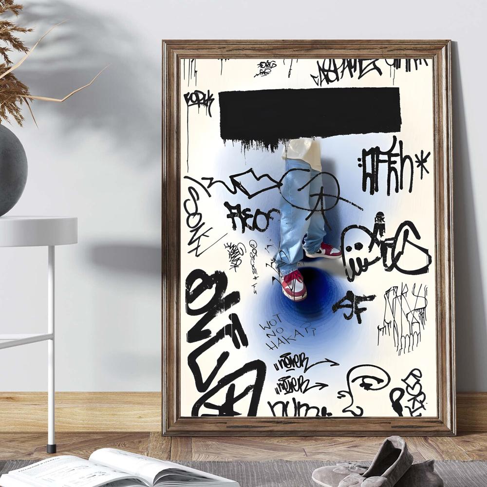 Street Graffiti Fashion Wall A - Street Fashion Wallpaper 评论和价格