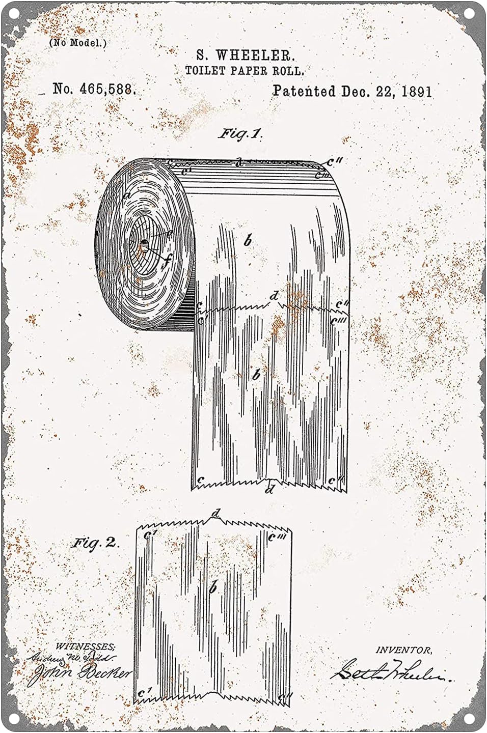 Vintage Tin Metal Sign Funny T - Street Fashion Wallpaper 评论和价格