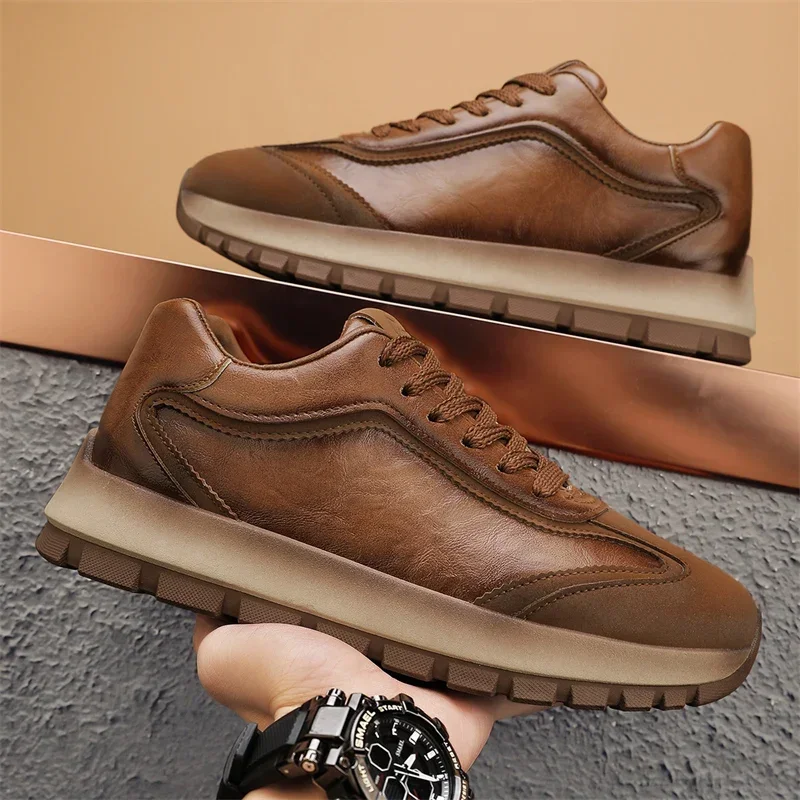 Luxury Men's Sneakers All Seas - Street Fashion Korean 评论和价格